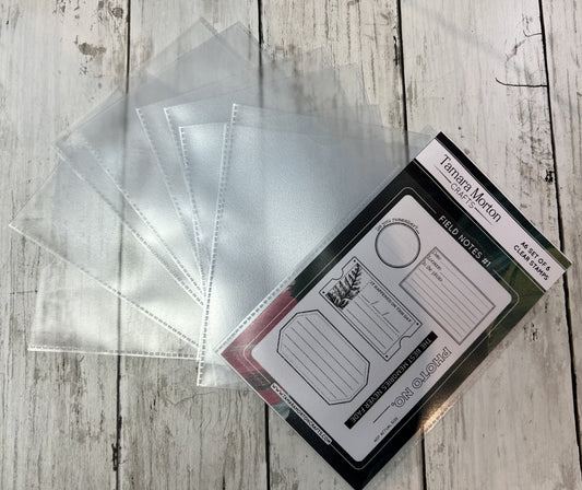 STAMP AND DIE STORAGE SLEEVES