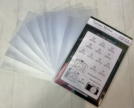 STAMP AND DIE STORAGE SLEEVES