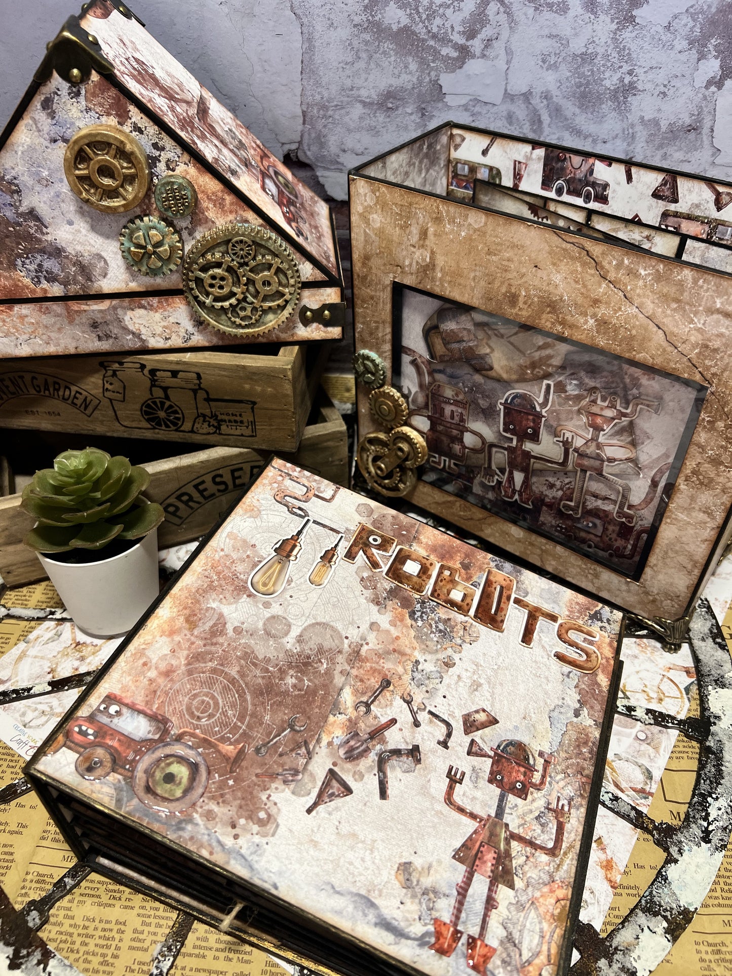 Little House Box and Mini Album Kit