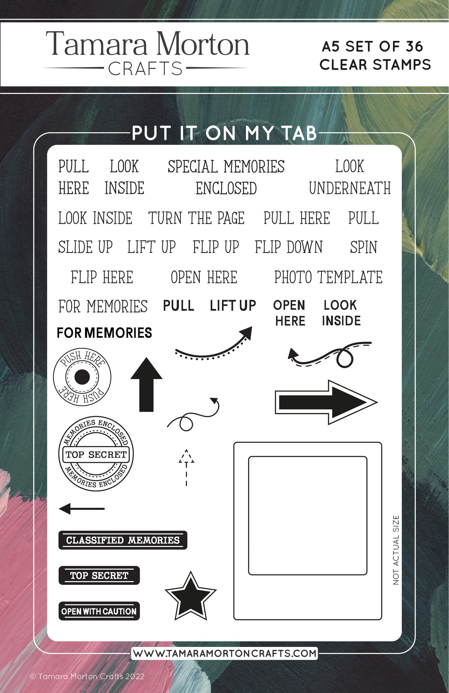 PUT IT ON YOUR TAB STAMP SET